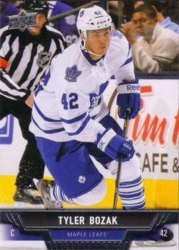 #374 Tyler Bozak - Toronto Maple Leafs - 2013-14 Upper Deck Hockey