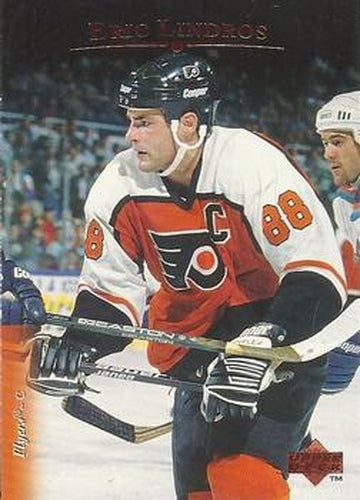 #374 Eric Lindros - Philadelphia Flyers - 1995-96 Upper Deck Hockey