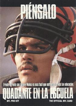 #375 Anthony Munoz - Cincinnati Bengals - 1991 Pro Set Football