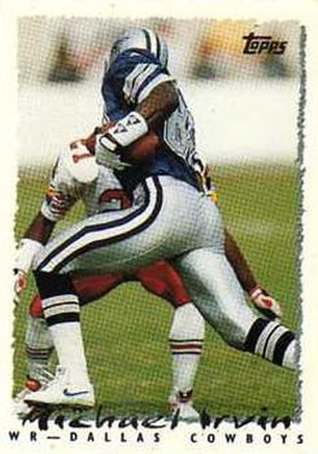 #375 Michael Irvin - Dallas Cowboys - 1995 Topps Football