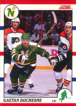 #375 Gaetan Duchesne - Minnesota North Stars - 1990-91 Score Canadian Hockey