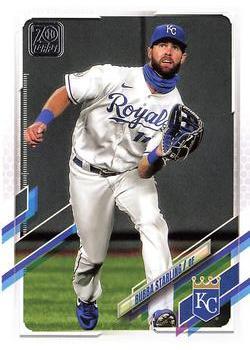 #375 Bubba Starling - Kansas City Royals - 2021 Topps Baseball