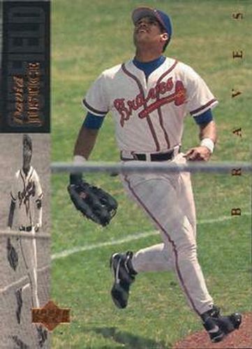 #375 David Justice - Atlanta Braves - 1994 Upper Deck Baseball