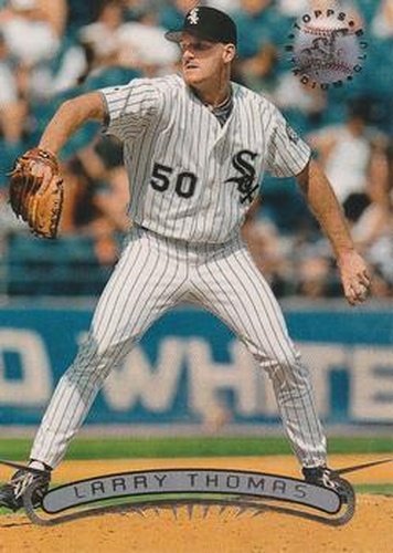 #375 Larry Thomas - Chicago White Sox - 1996 Stadium Club Baseball