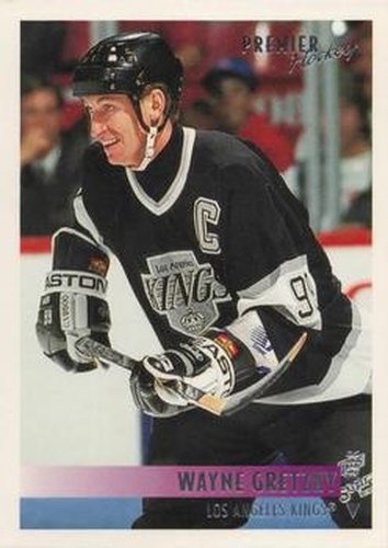 #375 Wayne Gretzky - Los Angeles Kings - 1994-95 Topps Premier Hockey