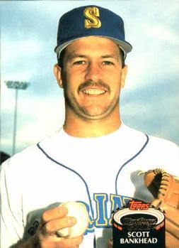 #375 Scott Bankhead - Seattle Mariners - 1992 Stadium Club Baseball