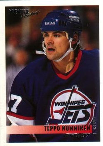 #376 Teppo Numminen - Winnipeg Jets - 1994-95 O-Pee-Chee Premier Hockey