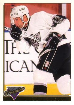 #376 Jimmy Carson - Los Angeles Kings - 1993-94 O-Pee-Chee Premier Hockey - Gold