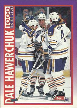 #376 Dale Hawerchuk - Buffalo Sabres - 1991-92 Score American Hockey