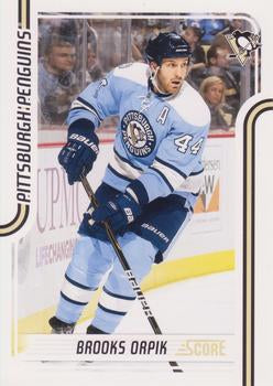 #376 Brooks Orpik - Pittsburgh Penguins - 2011-12 Score Hockey