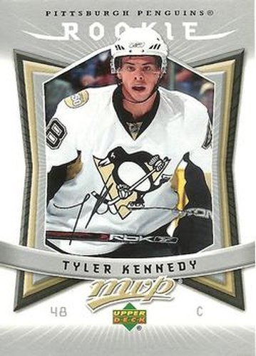 #376 Tyler Kennedy - Pittsburgh Penguins - 2007-08 Upper Deck MVP Hockey