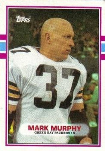 #376 Mark Murphy - Green Bay Packers - 1989 Topps Football