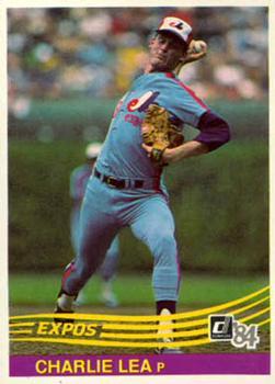 #376 Charlie Lea - Montreal Expos - 1984 Donruss Baseball