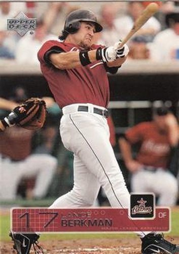 #376 Lance Berkman - Houston Astros - 2003 Upper Deck Baseball