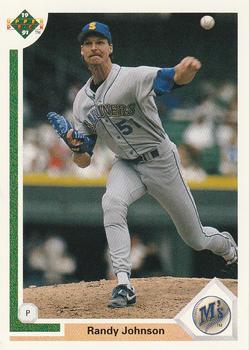 #376 Randy Johnson - Seattle Mariners - 1991 Upper Deck Baseball
