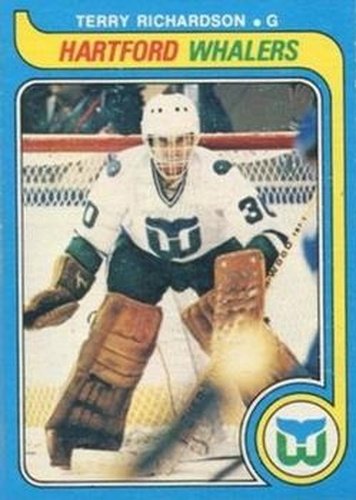 #377 Terry Richardson - Hartford Whalers - 1979-80 O-Pee-Chee Hockey