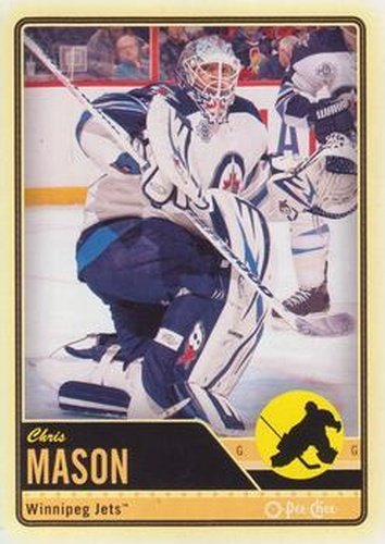 #377 Chris Mason - Winnipeg Jets - 2012-13 O-Pee-Chee Hockey