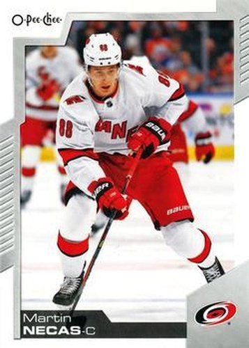 #377 Martin Necas - Carolina Hurricanes - 2020-21 O-Pee-Chee Hockey
