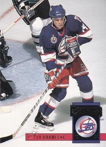 #377 Stu Barnes - Winnipeg Jets - 1993-94 Donruss Hockey