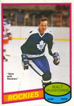 #378 Walt McKechnie - Colorado Rockies - 1980-81 O-Pee-Chee Hockey