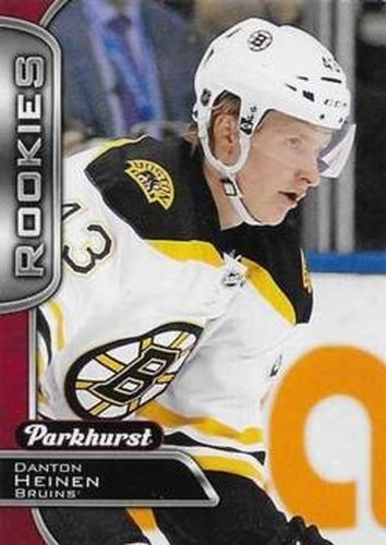 #378 Danton Heinen - Boston Bruins - 2016-17 Parkhurst - Red Hockey