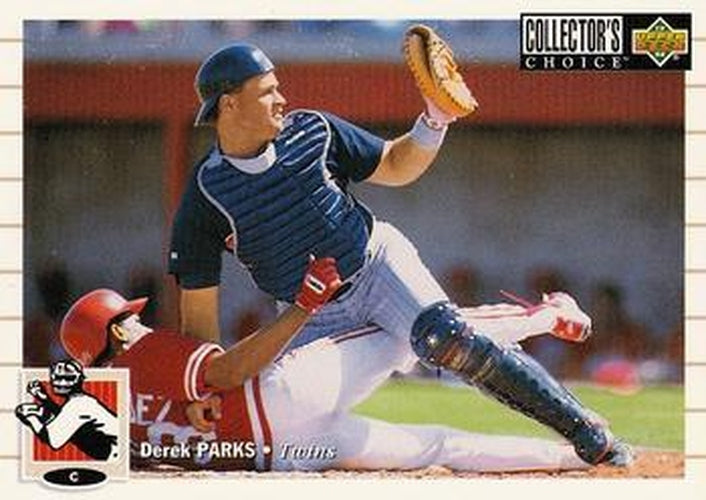#378 Derek Parks - Minnesota Twins - 1994 Collector's Choice Baseball