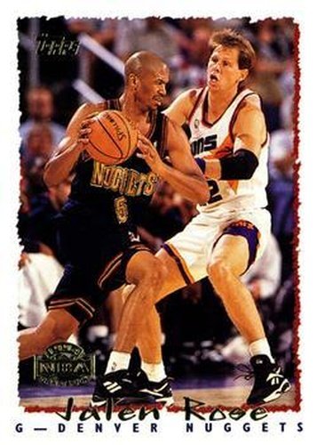 #378 Jalen Rose - Denver Nuggets - 1994-95 Topps Basketball