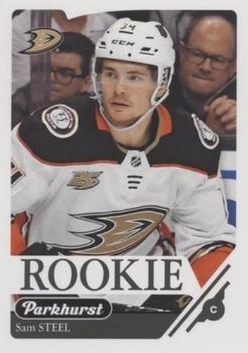 #378 Sam Steel - Anaheim Ducks - 2018-19 Parkhurst Hockey