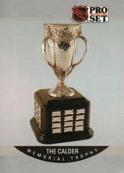 #379 The Calder Memorial Trophy- 1990-91 Pro Set Hockey