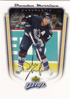 #379 Brendan Morrison - Vancouver Canucks - 2005-06 Upper Deck MVP Hockey