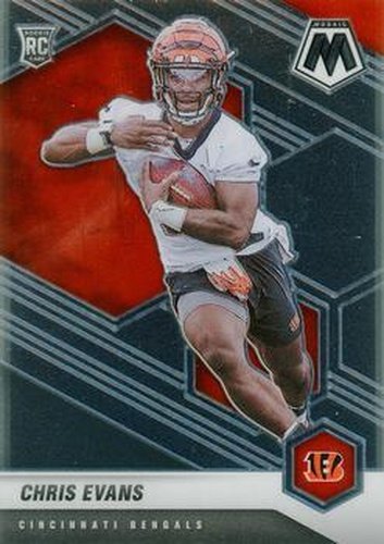 #379 Chris Evans - Cincinnati Bengals - 2021 Panini Mosaic Football