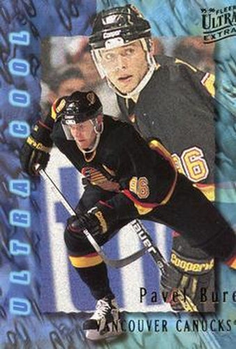#379 Pavel Bure - Vancouver Canucks - 1995-96 Ultra Hockey