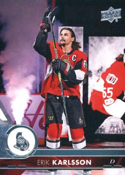 #379 Erik Karlsson - Ottawa Senators - 2017-18 Upper Deck Hockey