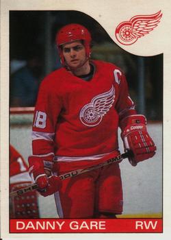 #37 Danny Gare - Detroit Red Wings - 1985-86 O-Pee-Chee Hockey