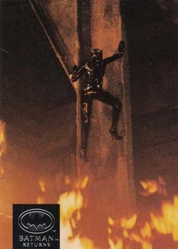 #37 Unlike her counterpart, Selina doesn't have a - 1992 Stadium Club Batman Returns