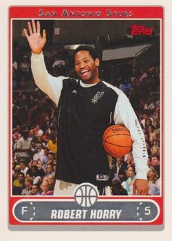 #37 Robert Horry - San Antonio Spurs - 2006-07 Topps Basketball