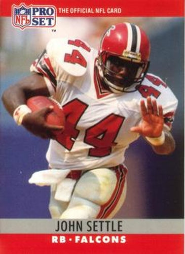 #37 John Settle - Atlanta Falcons - 1990 Pro Set Football
