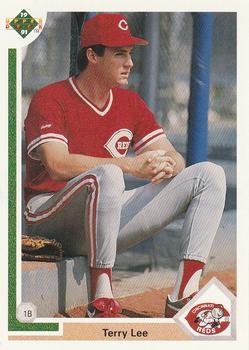 #37 Terry Lee - Cincinnati Reds - 1991 Upper Deck Baseball