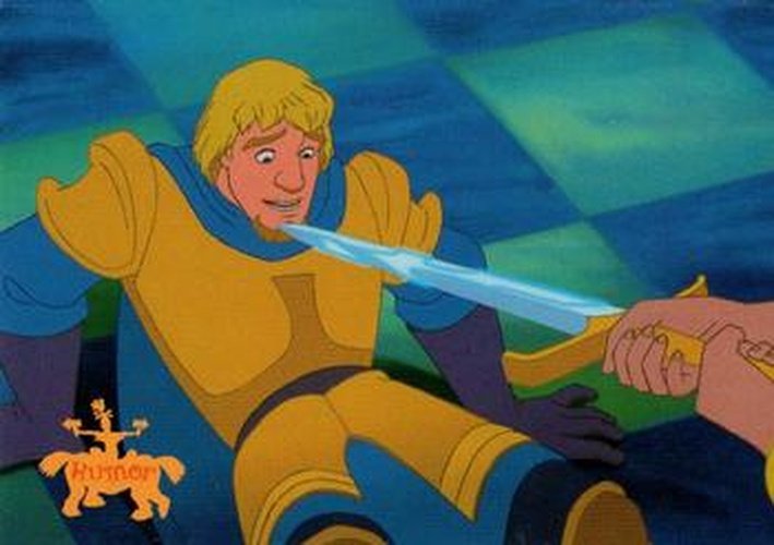 #37 Easy - I just shaved this morning - 1996 Skybox Hunchback of Notre Dame