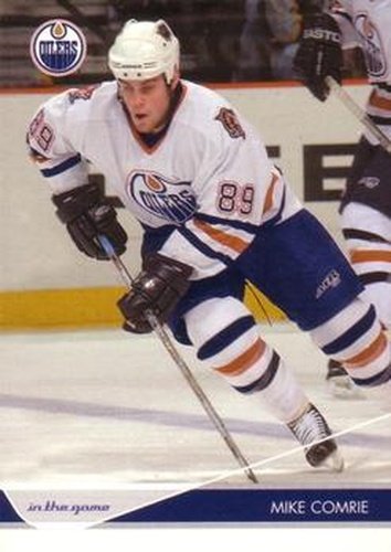 #37 Mike Comrie - Edmonton Oilers - 2003-04 In The Game Toronto Star Hockey