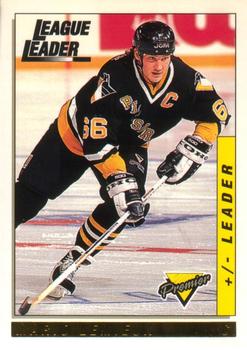 #37 Mario Lemieux - Pittsburgh Penguins - 1993-94 O-Pee-Chee Premier Hockey - Gold