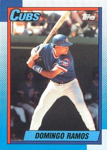 #37 Domingo Ramos - Chicago Cubs - 1990 O-Pee-Chee Baseball