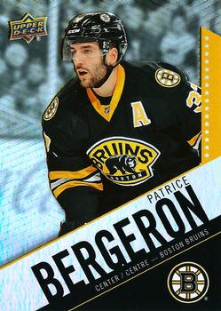 #37 Patrice Bergeron - Boston Bruins - 2015-16 Upper Deck Tim Hortons Hockey