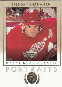 #37 Brendan Shanahan - Detroit Red Wings - 2002-03 Upper Deck Classic Portraits Hockey