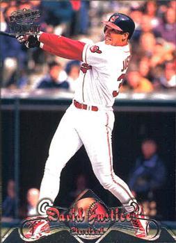 #37 David Justice - Cleveland Indians - 1998 Pacific Paramount Baseball