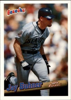 #37 Jay Buhner - Seattle Mariners - 1996 Bazooka Baseball