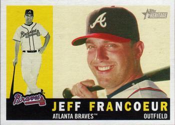 #37 Jeff Francoeur - Atlanta Braves - 2009 Topps Heritage Baseball