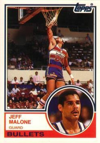#37 Jeff Malone - Washington Bullets - 1992-93 Topps Archives Basketball
