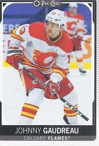 #37 Johnny Gaudreau - Calgary Flames - 2021-22 O-Pee-Chee Hockey