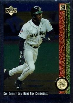 #37 Ken Griffey Jr. - Seattle Mariners - 1998 Upper Deck - Ken Griffey Jr.'s Home Run Chronicles Baseball